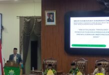 Amanat Anre Gurutta Ketum PB DDI saat Musda DDI Soppeng