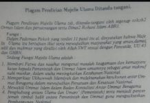 Anre Gurutta Ambo Dalle Di Piagam Pendirian MUI